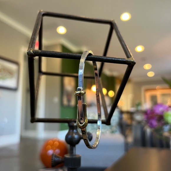 Silver/Gold Belt Bracelet - Picture 2 of 9